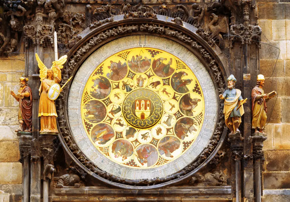 Calendario Orologio Astronomico Praga