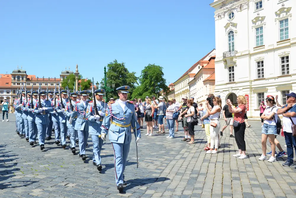 Cambio Della Guardia Castello Di Praga