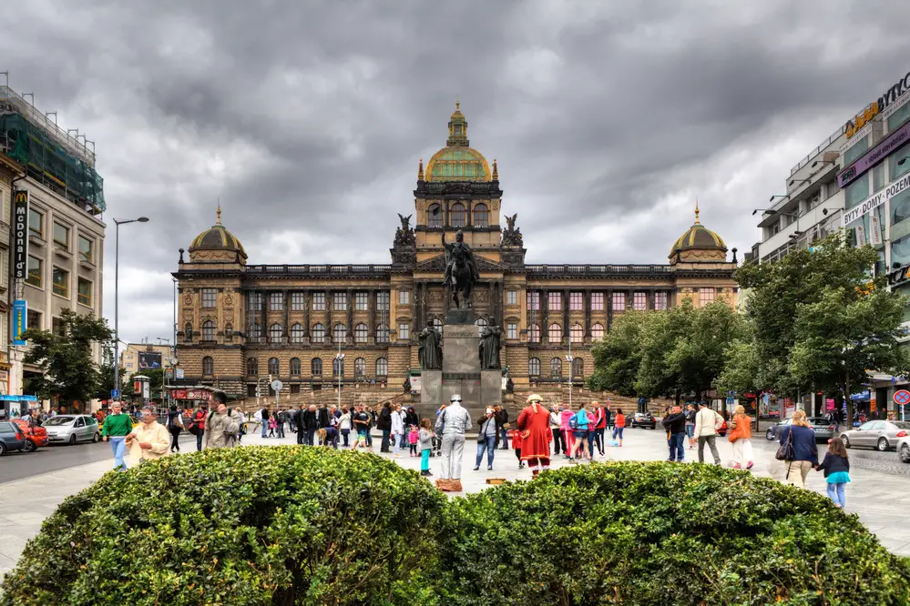 Piazza San Venceslao Praga (5)