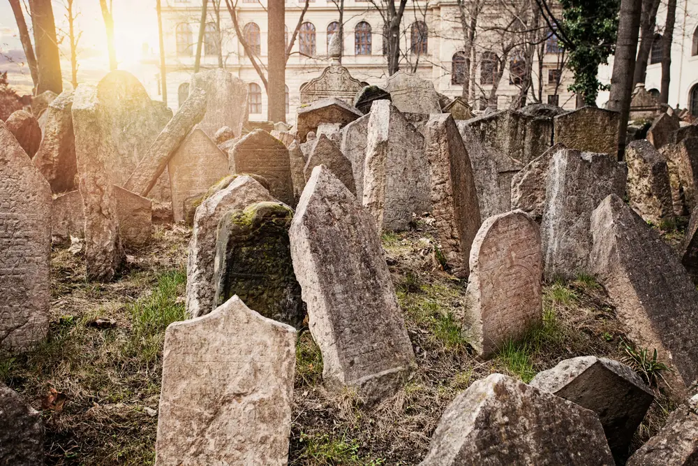 Vecchio Cimitero Ebraico Di Praga